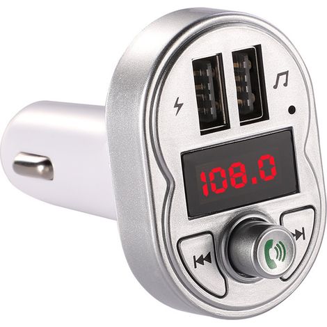 Bluetooth-MP3-Player fürs Auto, MP3-Player mit Karteneinschub, A3 Bluetooth-MP3-Empfänger fürs Auto – Bildfarbe (1/2)