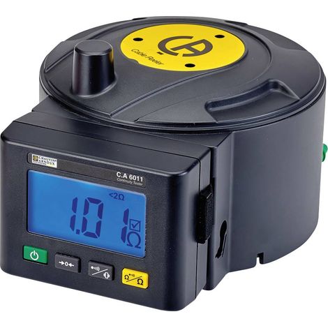 Chauvin Arnoux – Testeur de continuité – Multimètre LCD rétro-éclairé – Indice de sécurité CAT III – Courant de test 200mA – Alarme sonore (1/5)