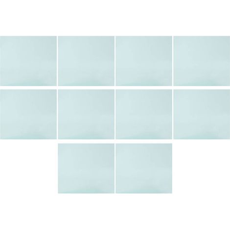 Ortviai Plaque de protection transparente pour casque à souder – 10 pièces en polycarbonate 138 x 122 mm