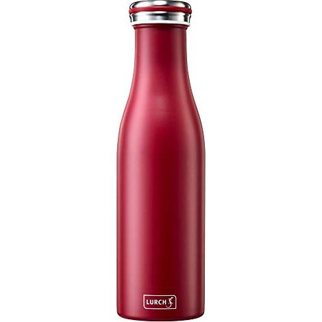 Borraccia Termica con Tappo Ermetico Rosso Bordeaux 500 ml (1/4)