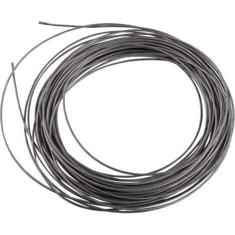 Corde en acier inoxydable, économie d'énergie simple à utiliser pour l'intérieur-Crezuo (1/4)