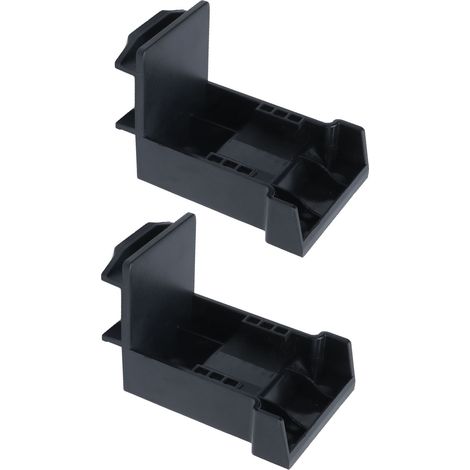 Support mural en ABS pour 2 batteries au lithium Milwaukee M18 18V, compatible avec les outils électriques. (1/5)