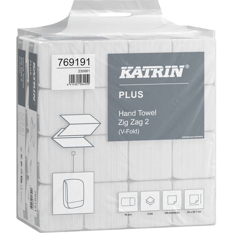 ZZ Plus Katrin 3104 Asciugamano 2 pezzi in cellulosa (1/5)