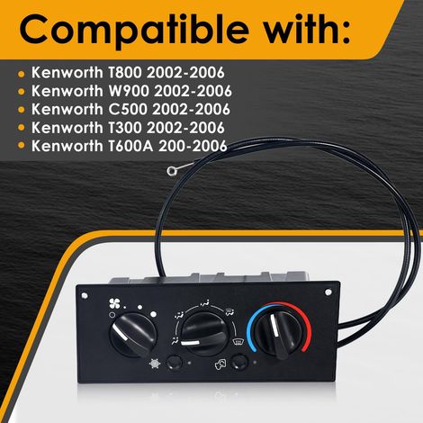 599-5511 F21-1025-110 Air Conditioner Control Switch Air Conditioner Module Panel Applicable to Kenworth (1/4)