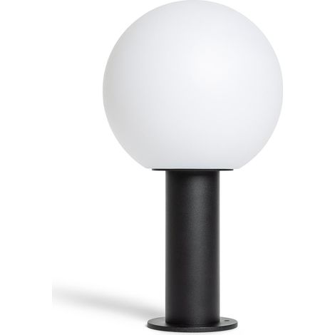 Balise Muret Aluminium Tondu Noir