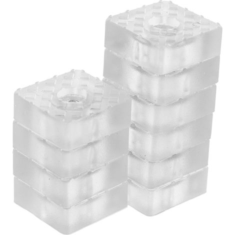 CCYKXAProtège-Pieds en Silicone pour Meubles 12pcs, Patins Antidérapants en Caoutchouc Vis, Coussin Confortable, Protection des Sols pour Chaise à Usage
