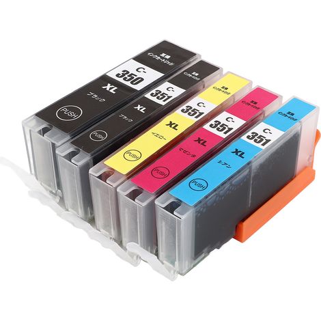 Cartouches d'encre compatibles de remplacement pour imprimante PIXUS MG5430 5530 MG5630 6330 6530 MG6730 7130 5 couleurs (noir, noir, cyan, magenta)