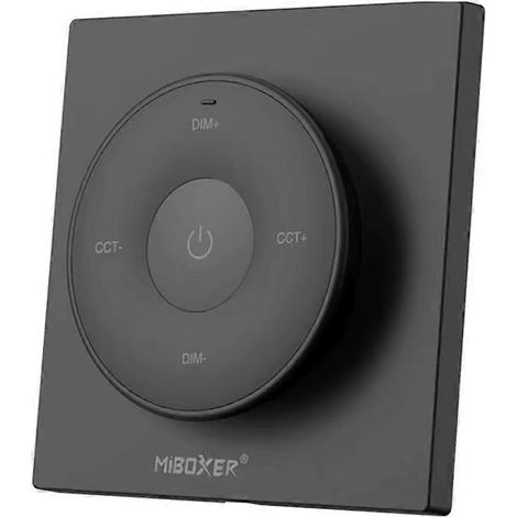 Télécommande Miboxer Mini Zigbee 3.0 Tuya pour variateur de lumière LED monochrome CCT 5050, compatible avec Echo Plus et Google K2B. (1/5)