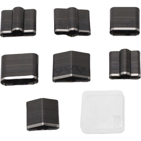 7PCS Emporte Pièces Creux Acier Carbone – Set Découpe Cuir Tissu Papier Artisanat (1/5)