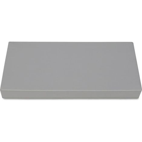 Coussin pour banc de jardin, terrasse, mobilier, gris, housse amovible, 80 x 40 x 8 cm, extérieur, imperméable, pour fauteuil à bascule, palettes, Superkissen24 (1/5)
