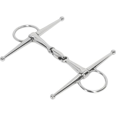 Mors de 135 mm en acier inoxydable pour chevaux, idéal pour l'élevage et les activités de plein air. Cadeau parfait. (1/5)