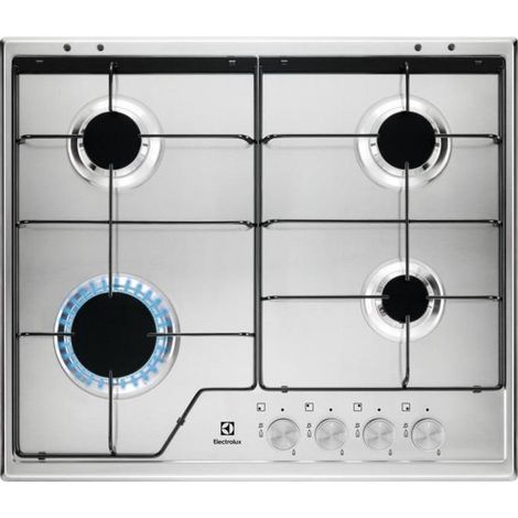 Electrolux KGS6424SX Edelstahl Kochfeld 4 Kochzonen
