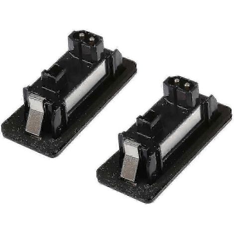 Paire d'ampoules LED 24 3528 pour éclairage de plaque d'immatriculation, sans erreur, pour BMW Série 5 E39, E60, E61 et E90. (1/3)