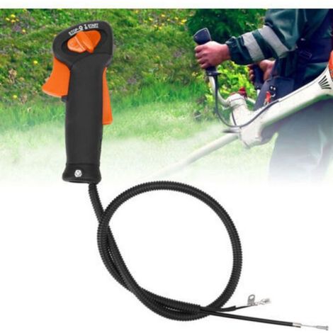 Remplacement de poignée de commutateur de commande d'accélérateur de tondeuse à gazon pour Stihl FS120 FS200 FS250 (1/5)