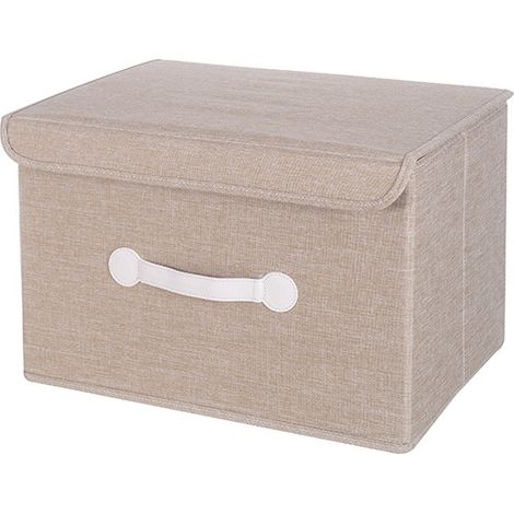 Stoffaufbewahrungsbox, Aufbewahrungsbox für Kleidung und Spielzeug, Schubladenbox für den Kleiderschrank, faltbare Aufbewahrungsbox 38x25x25cm