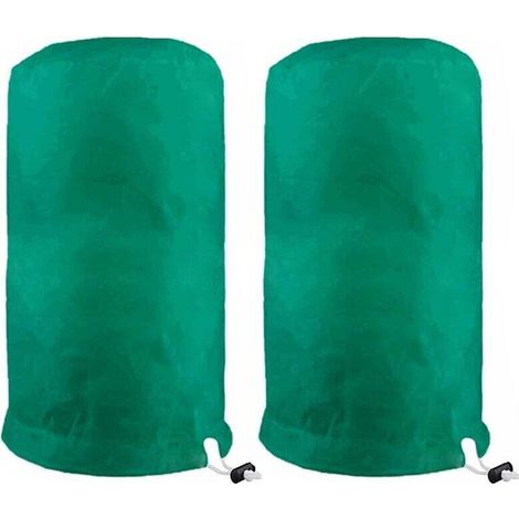 Voile Hivernage Plante, Lot de 2 Housse d'hivernage Plante, 140 x 200cm Housses de Protection pour Plantes contre le froid et le gel, bâche Protection Arbustes Couverture pour Plante (1/5)