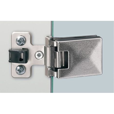 Cerniera per ante in vetro ET 5150 Z (necessaria in aggiunta per altezza anta 1000 mm) (1/2)