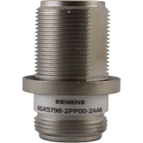 Adattatore per foro passante con connettore n femmina/femmina Siemens (1/2)