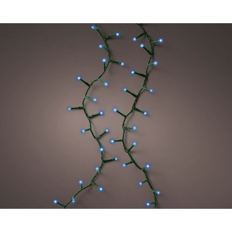 LUCI DI NATALE 1000 LED BLU 2250CM 8 GIOCHI DI LUCE (1/2)
