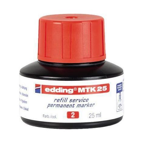 edding Nachfülltusche MTK 25 4-MTK25002 25ml rot
