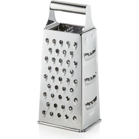 Râpe à 4 faces en Acier Inoxydable L 100 mm l 73 mm H 192 mm - Germany