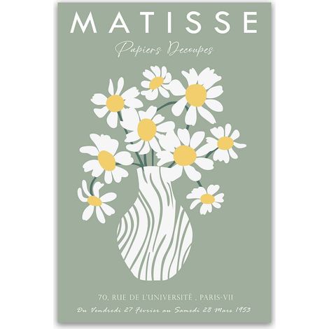 Tableau Matisse bouquet fleurs moderne (1/5)