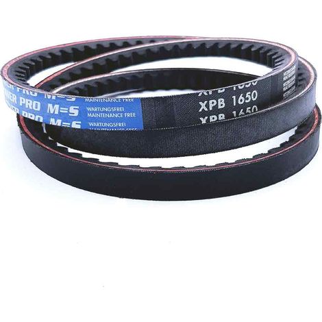 Courroie trapézoidale crantée Optibelt Super X Power XPB1650 Lw