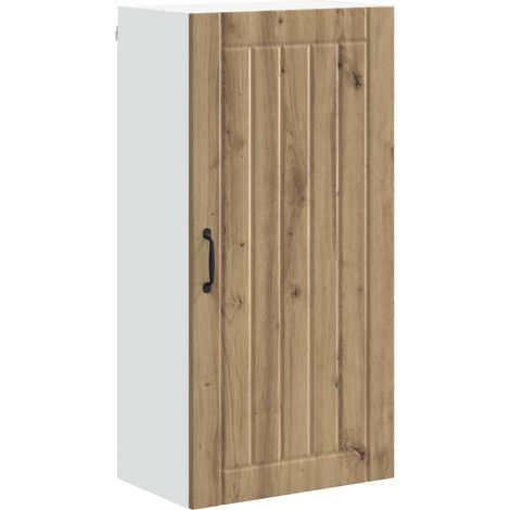 Maison Exclusive - Armadietto a muro LUCCA Rovere Artigianale 50 x 31 x 100 cm