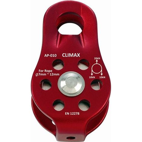 Outil pour tailler les végétaux climax simple pulley 20 kN 7 à 12 mm