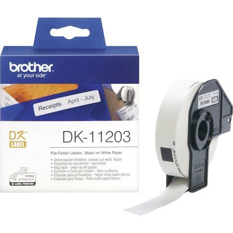 Brother DK-11203 ruban d'étiquette