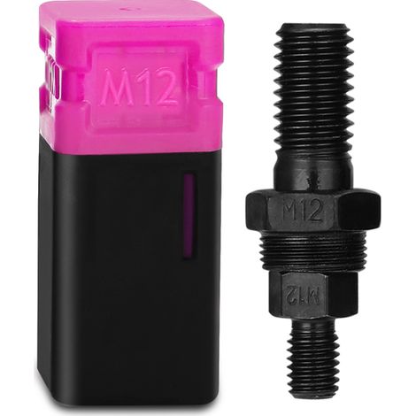 Accesorios para remachadora: mandril roscado, adaptador para herramienta de tuerca de remache, varilla de tracción, cabezales de remache de repuesto