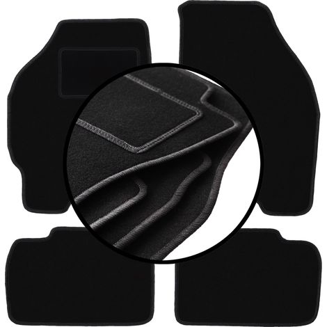 Komplettset Veloursmatten für: FIat Punto II Schrägheck (1999-2010) (1/5)