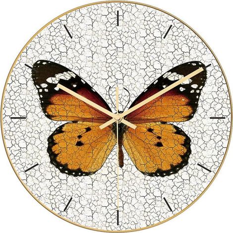 Motif Créatif Pierre Horloge Murale Acrylique Décoration de Salon (1/3)