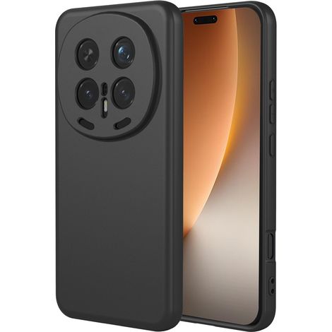 Funda para Honor Magic 8 Pro, silicona ligera, negra (1/5)