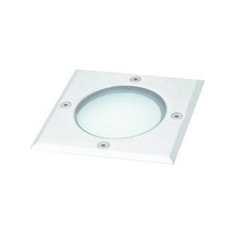 Recessed floor SIO Square IP67 GX53 LED T2 3W 350lm CRI80 4000K Acciaio inox