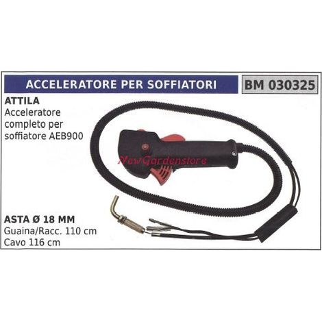 Manettino acceleratore ATTILA soffiatore AEB900 030325