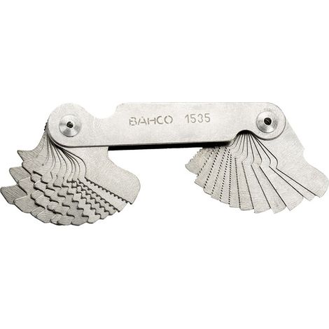 Calibro filetti Bahco 1535 angolo 60° 24 lame