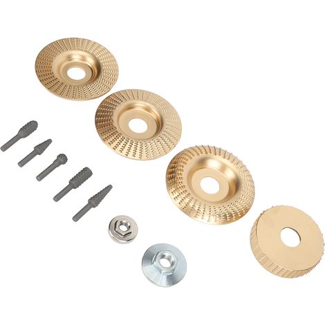 Disco per intaglio del legno, set di lime rotanti, smerigliatrice angolare, ruota sagomatrice, accessori per raspe