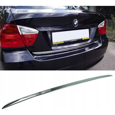 BMW Serie 3 E90 - striscia cromata Portellone posteriore cromato Tuning (1/5)