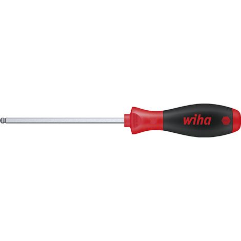 Wiha Destornillador SoftFinish® con cabeza esférica hexagonal con varilla hexagonal 2.0 mm x 100 mm (26304)
