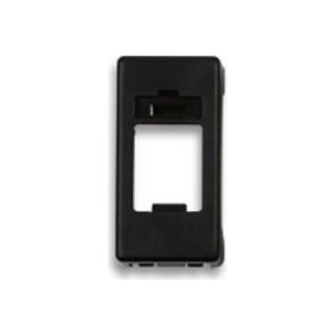 Cover Keystone per Frutti RJ45 Compatibile Gewiss System/serie20 Nero