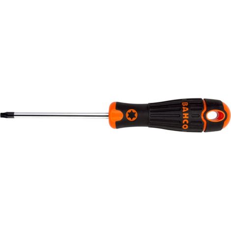 DESTORNILLADOR BAHCOFIT TORX INVIOL T-10X75 CON CLIP - BAHCO
