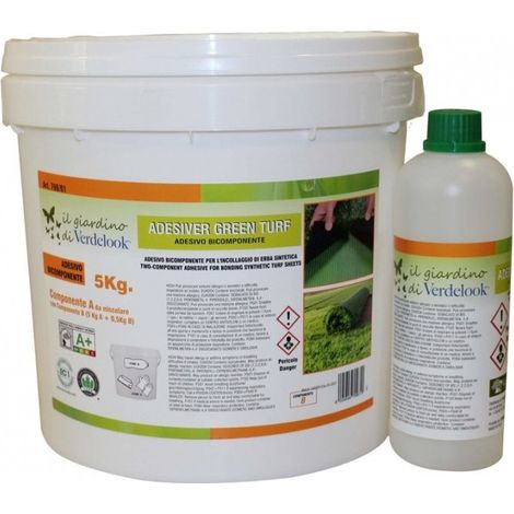 Colla Adesiva Bicomponente "Green Turf" 5 kg VERDELOOK