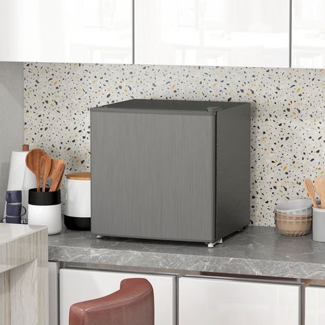 Mini congélateur 35 - L Boîte électrique indépendante 161W Mini congélateur coffre 47 x 44,2 x 48,8 cm Gris - Qualité (1/5)