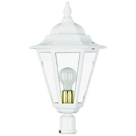 Tête 1 ampoule Noir Cristal Transparent