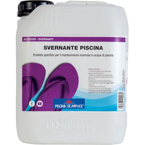 Svernante Piscina Lapi Kg.5 Trattamento Invernale Chiusura Piscine Alghicida