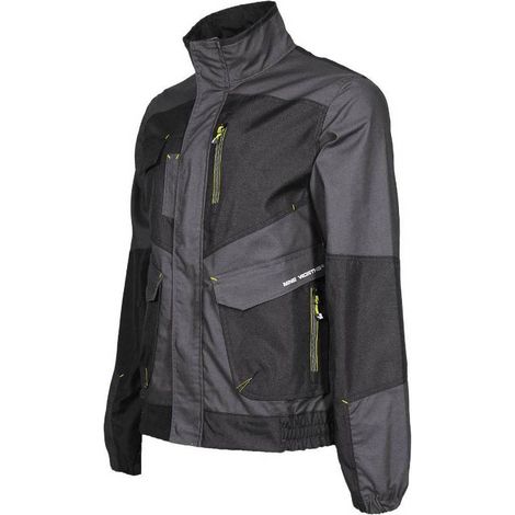 Blouson de Travail Fournier - Taille 3XL - Gris/Noir - Résistant et Confortable - D-Work