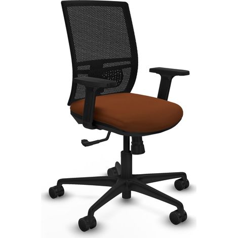Chaise de bureau piqueras y crespo Yunquera noir mousse confortable (1/2)