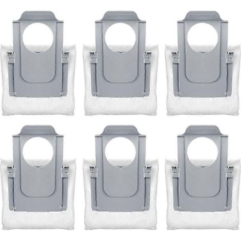 Pack of 6 dust bags for Q MaxV / P10 Pro robot vacuum cleaner - Replacement parts - js-AquaForge vacuum cleaner bag (1/5)