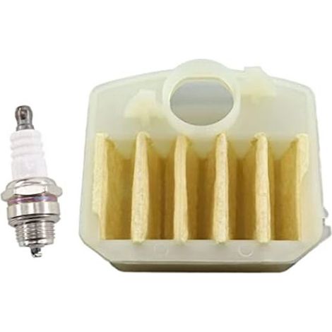 Luftfilter passend für Zündkerzen der Husqvarna Kettensägen 340, 345, 346, 350, 351 und 353. Ersatzteilnummer: 537024003 (1/4)
